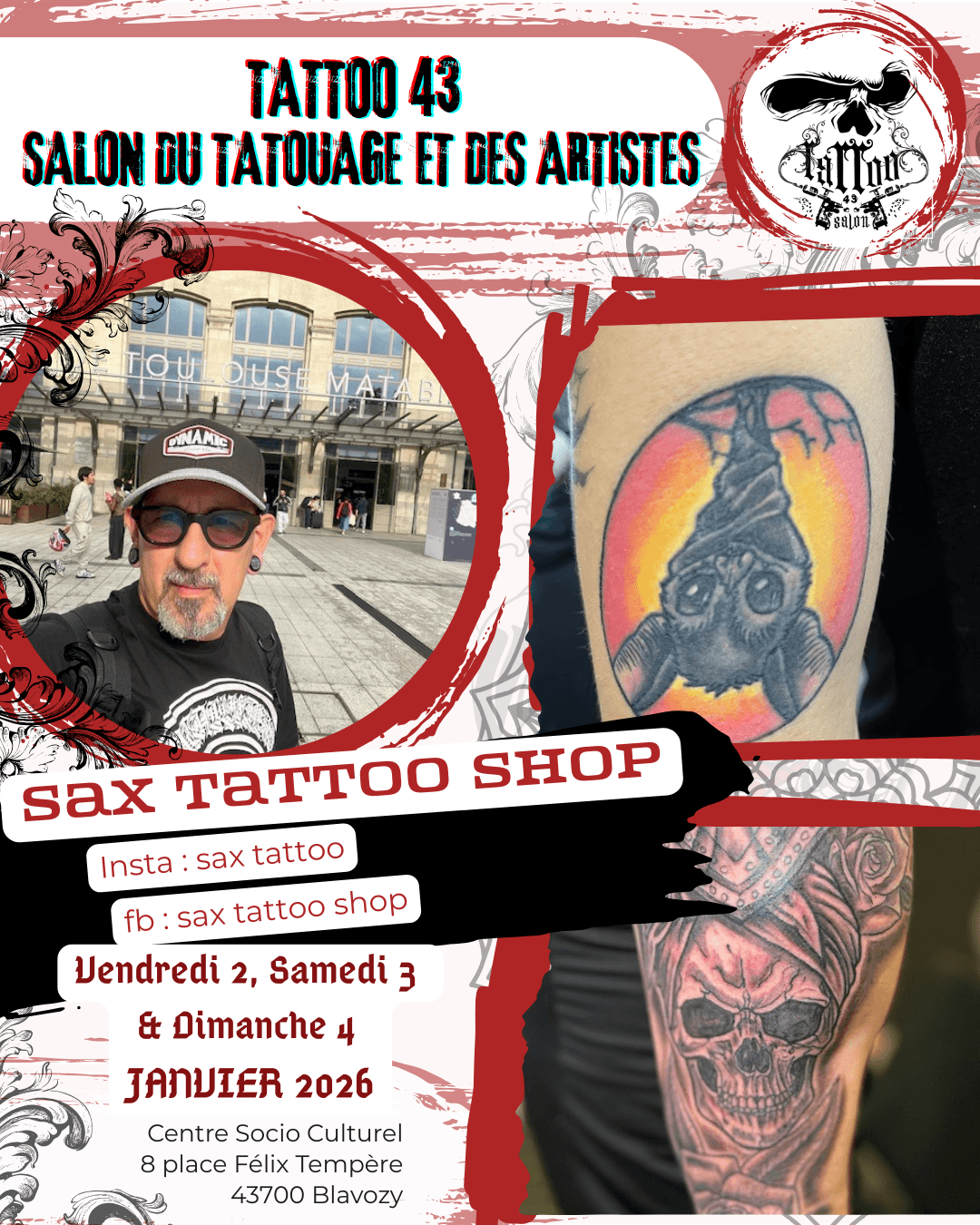 Sax Tattoo Shop